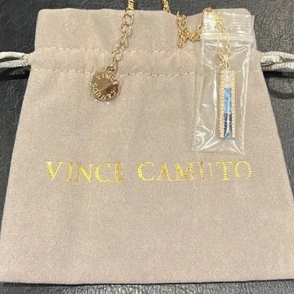 Vince Camuto Blue Ombre CZ Necklace NWT - Picture 4 of 4